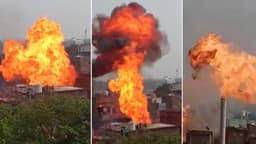 Bihar News Bhagalpur's Navgachia shaken by the blasts, explosion in 21 cylinders