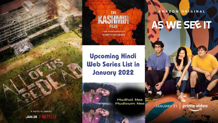 Upcoming Hindi Web Series List in January 2022
