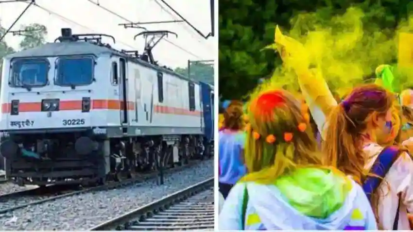 Railways Started Special Trains On The Occasion Of Holi