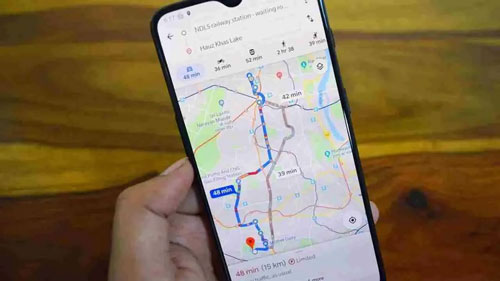 Google Maps toll feature