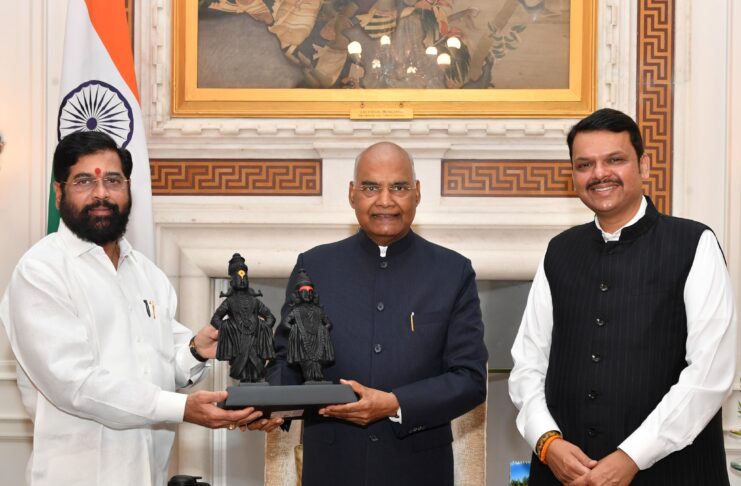 president with shinde