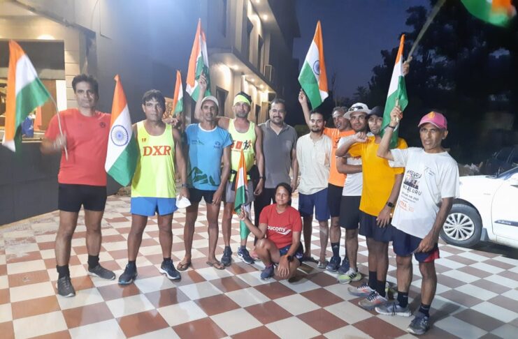 The Great India Run reached Rupnagar