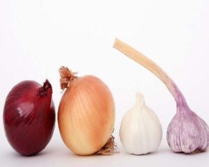 eat garlic and onion