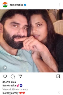 Krutika Sengar Shares Selfie With Husband