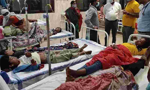 Assam 18 people sick after eating prasad in Majuli