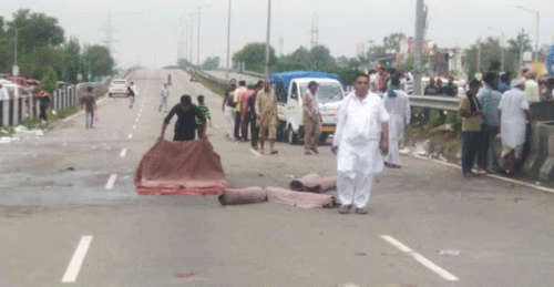 Farmers Remove Jam In Haryana GT Road