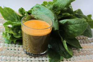 Carrot, Spinach Juice