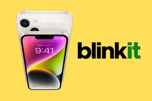iPhone 14 on Blinkit