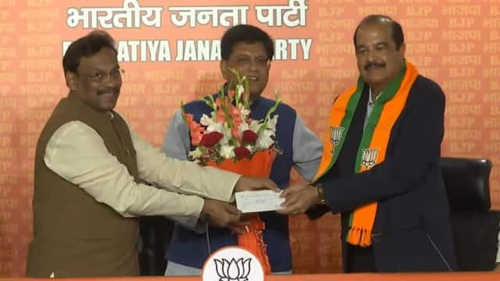 Senior Congress leader from Himachal Harsh Mahajan joins BJP