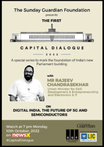 The First Capital Dialogue Organised By NewsX And The Sunday Guardian Newspapaer